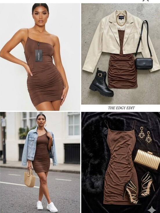 Dresses & Skirts - *Pretty little thing size small lined dress